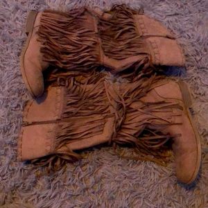 Brown/Tan Cowgirl Boots